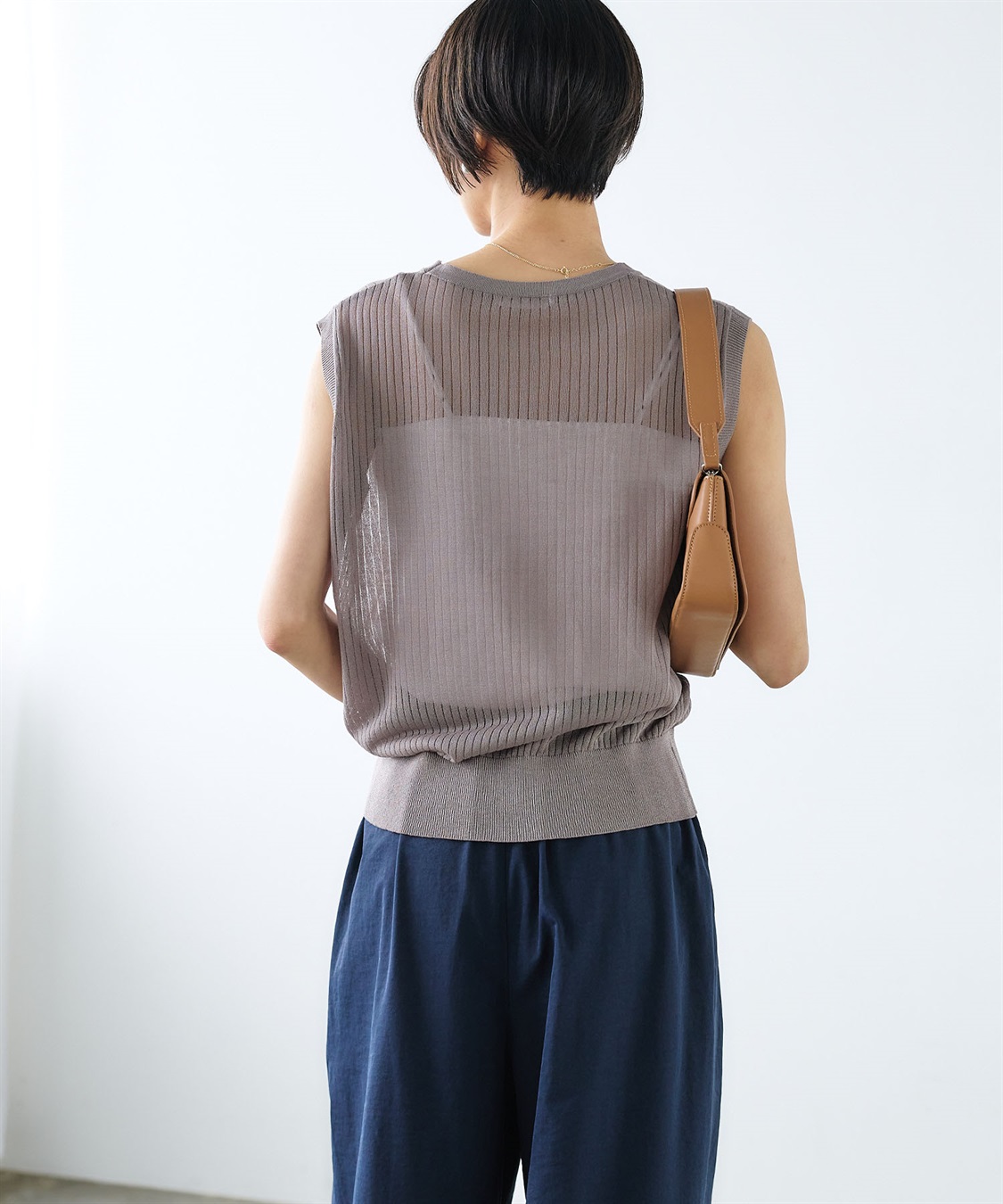 CROSS FUNCTION 《洗える》サマ美え シアーリブニットベスト_sub_15