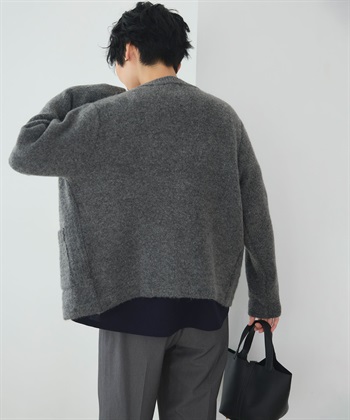 CROSS FUNCTION 《抗菌防臭》サマ美え 金釦ニットジャケット_subthumb_14