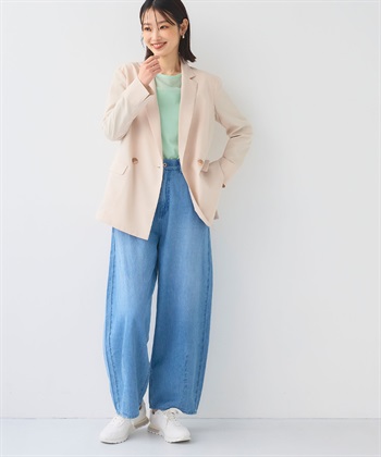 CROSS FUNCTION 《UV/洗える》サマ美え 冷感麻調テーラードジャケット_subthumb_24
