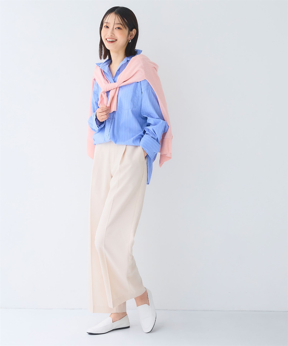 CROSS FUNCTION 《UV/洗える》サマ美え 冷感麻調ワイドパンツ_sub_19