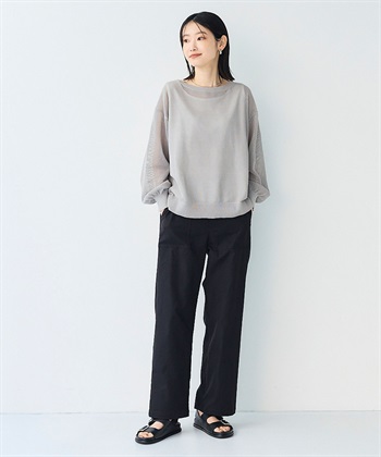 CROSS FUNCTION 《UV/吸水速乾》エブ楽 ベイカーワイドイージーパンツ_subthumb_17