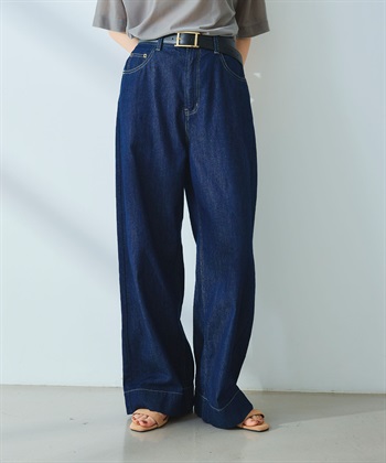CROSS FUNCTION 《撥水》FRESH DENIM デニムワイドバギーパンツ_subthumb_14