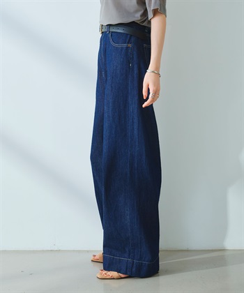 CROSS FUNCTION 《撥水》FRESH DENIM デニムワイドバギーパンツ_subthumb_15
