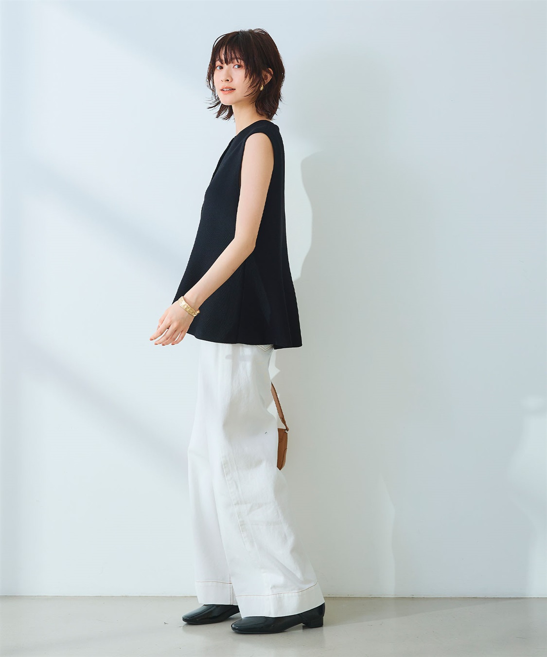 CROSS FUNCTION 《撥水》FRESH DENIM デニムワイドバギーパンツ_sub_21