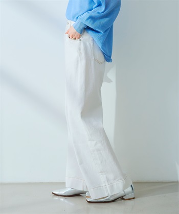 CROSS FUNCTION 《撥水》FRESH DENIM デニムワイドバギーパンツ_subthumb_25