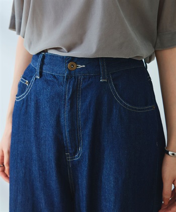CROSS FUNCTION 《撥水》FRESH DENIM デニムワイドバギーパンツ_subthumb_26