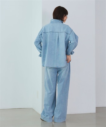 CROSS FUNCTION 《撥水》FRESH DENIM デニムシャツ_subthumb_11