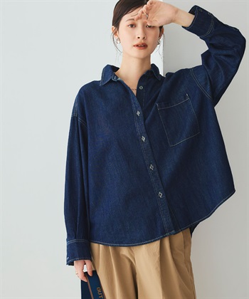 CROSS FUNCTION 《撥水》FRESH DENIM デニムシャツ_subthumb_15