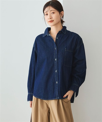 CROSS FUNCTION 《撥水》FRESH DENIM デニムシャツ_subthumb_16