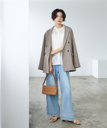 CROSS FUNCTION 《撥水》FRESH DENIM ドロストデニムワイドパンツ_subthumb_9