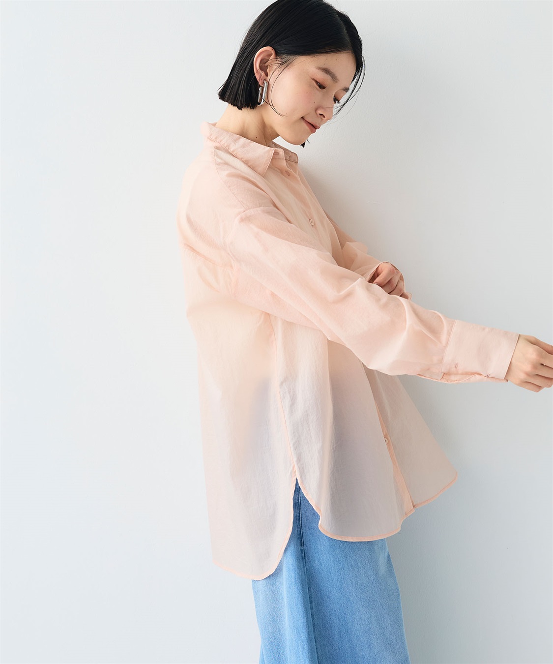 CROSS FUNCTION 《撥水》サマ美え エアリーシアーシャツ_sub_7
