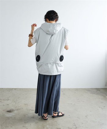 CROSS FUNCTION 空調服(R)  4way晴雨兼用冷感UVマウンテンパーカー_subthumb_11
