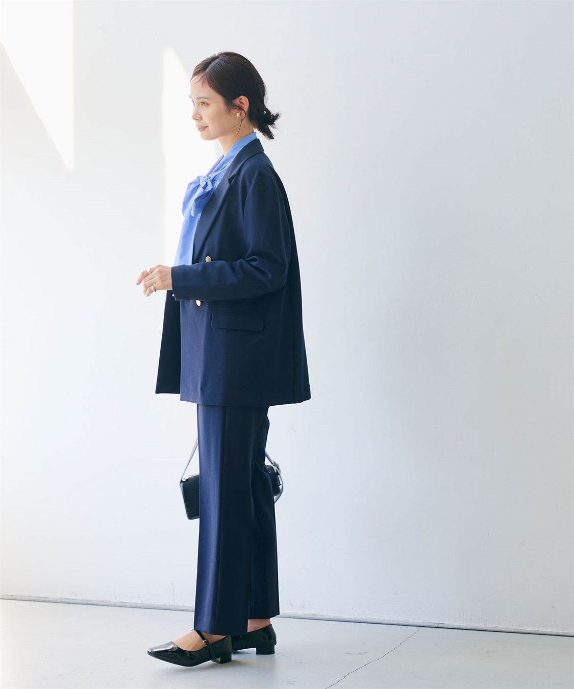 CROSS FUNCTION 《洗える・シワになりにくい》正解 センタープレスストレートパンツ_sub_17