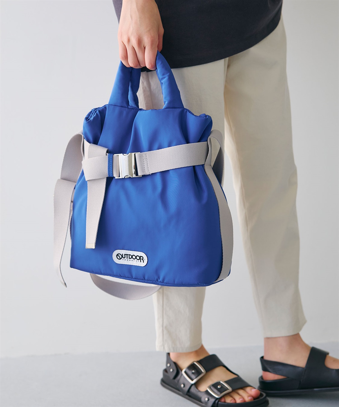 CROSS FUNCTION 【別注】OUTDOOR PRODUCTS(アウトドアプロダクツ)2WAYベルトトートバッグS_sub_2