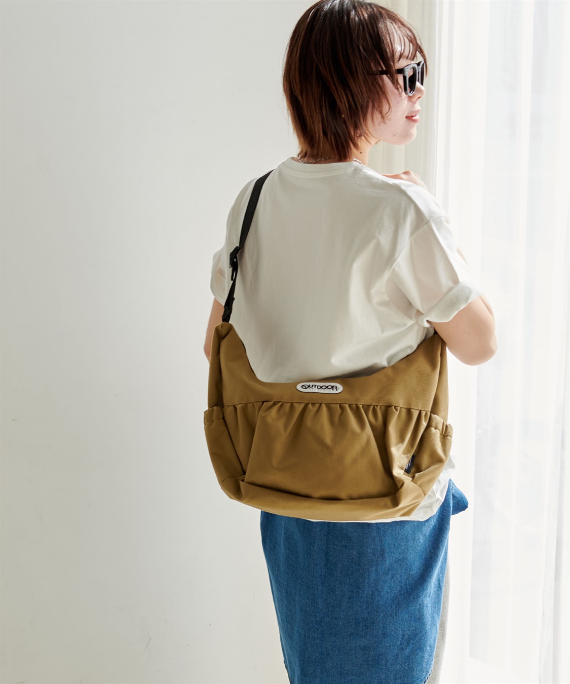 CROSS FUNCTION OUTDOOR ワイドエッグショルダーバッグ_sub_5