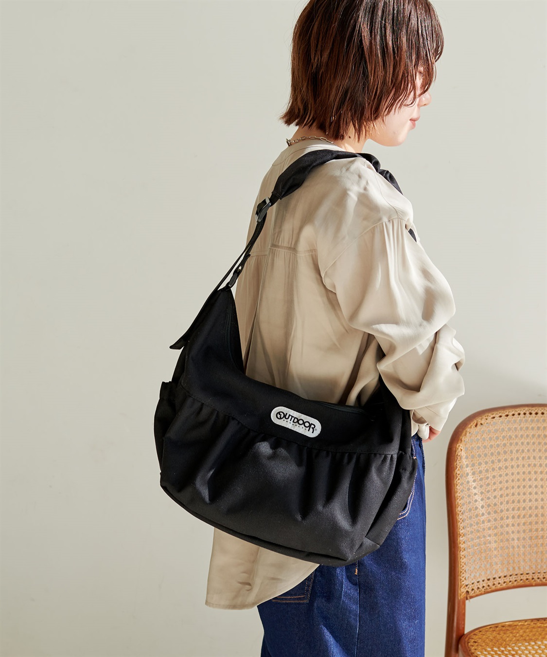 CROSS FUNCTION OUTDOOR ワイドエッグショルダーバッグ_sub_8