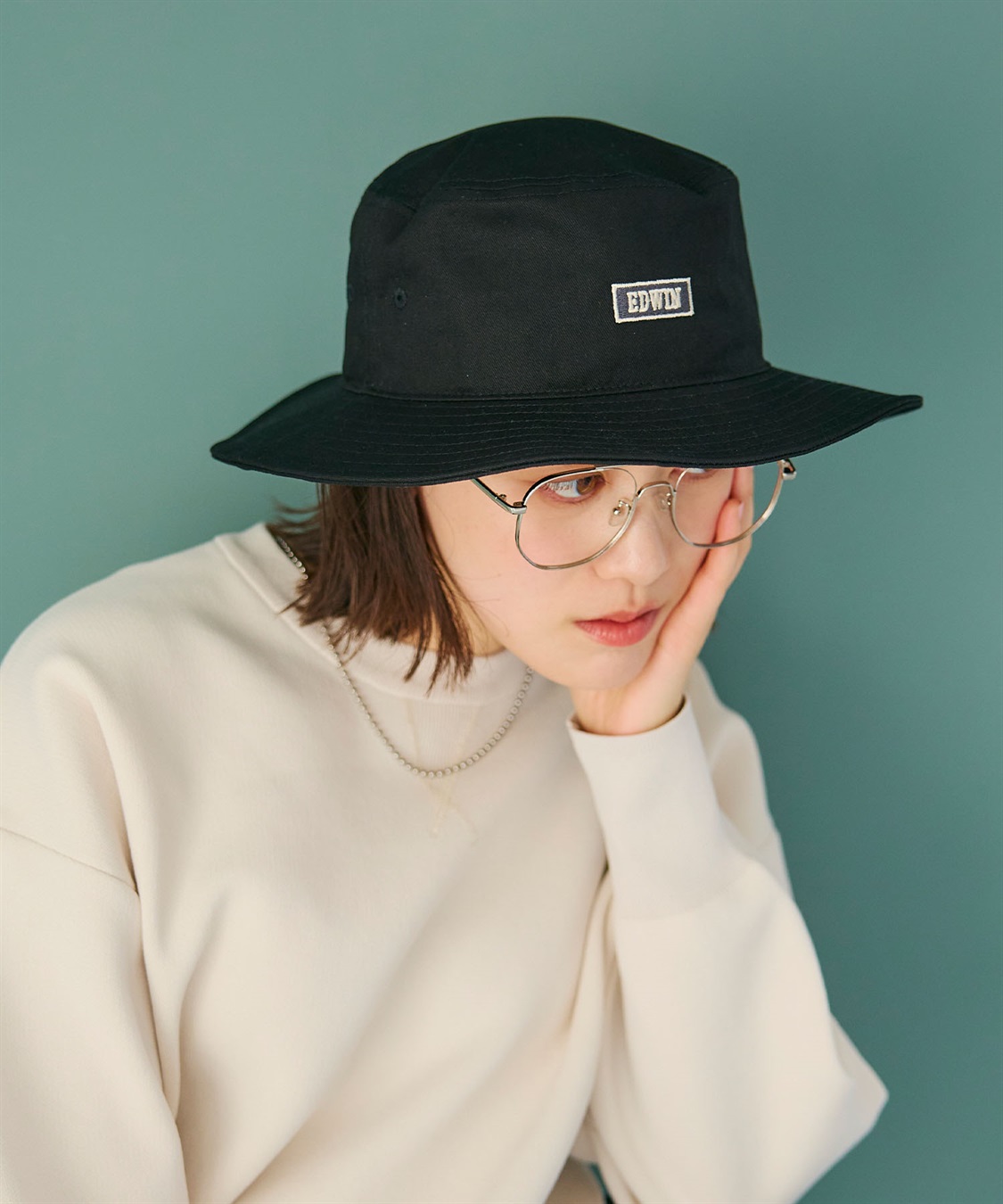 CROSS FUNCTION EDWIN ロゴ刺繍アドベンチャーハット_sub_22