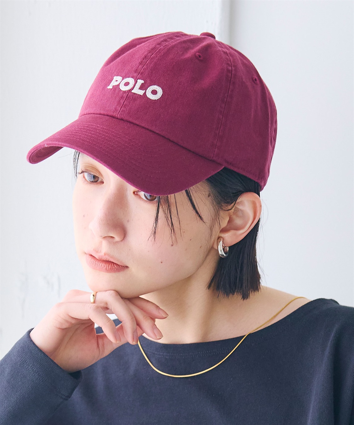 CROSS FUNCTION POLO ロゴ刺繍キャップ_sub_23