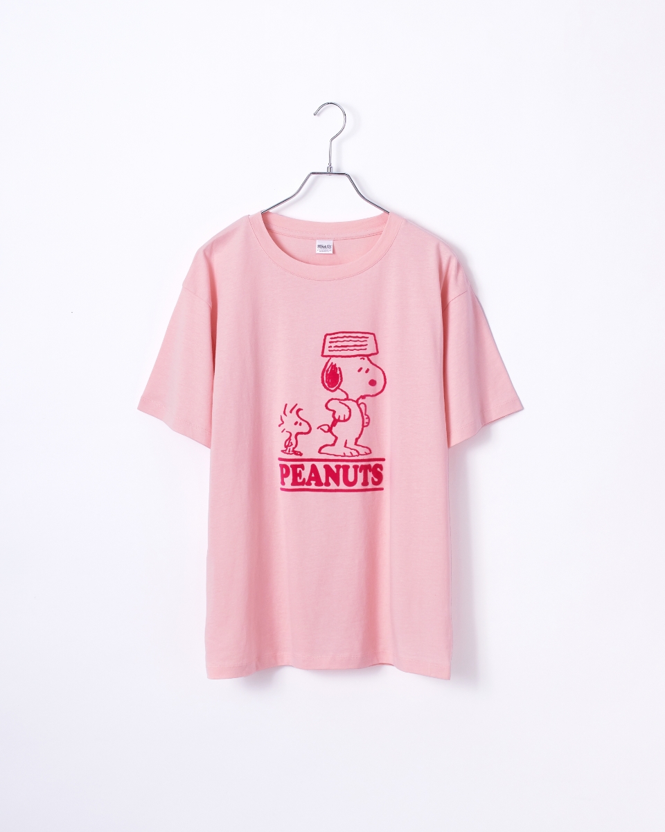 《UV/接触冷感》エブ楽 なめらかダンボール ビッグシルエットTシャツの画像