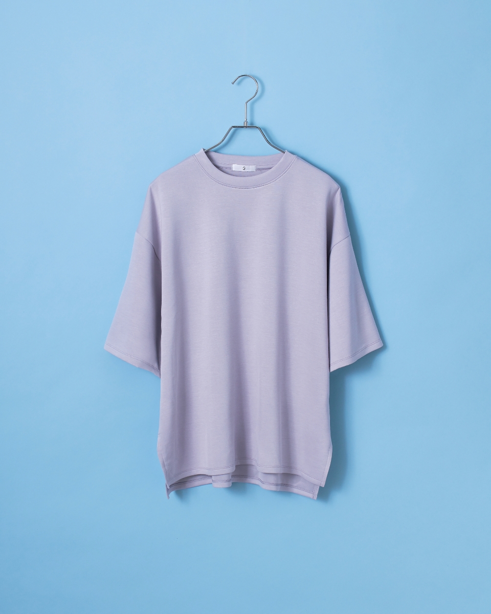 《汗染み防止》エブ楽 天竺フロントタックノースリーブTシャツの画像