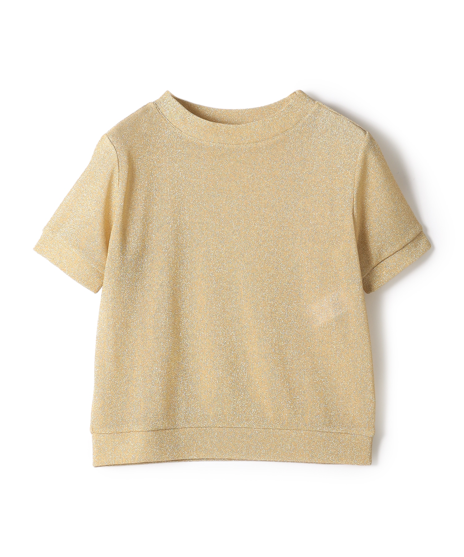 49AV JUNKO SHIMADA ラメニット半袖トップス