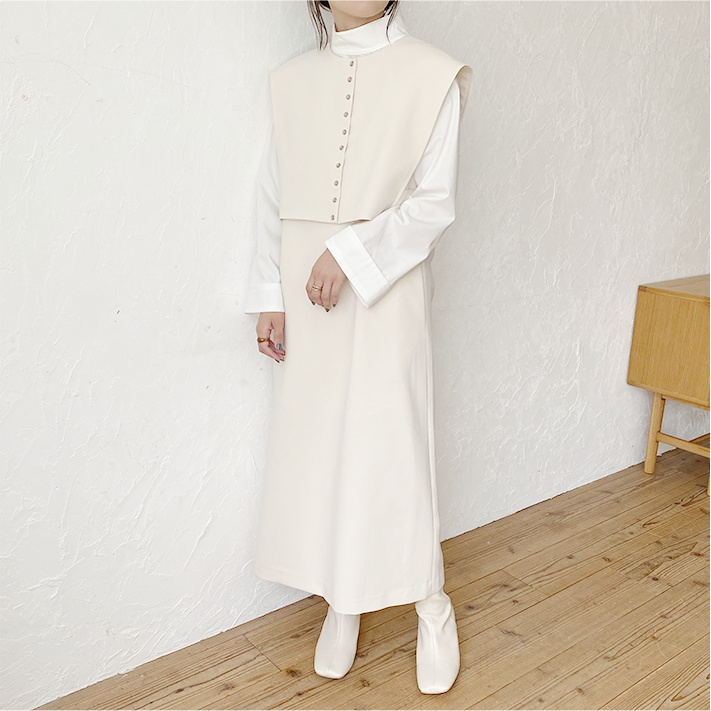 ショートベスト×ジャンスカセット