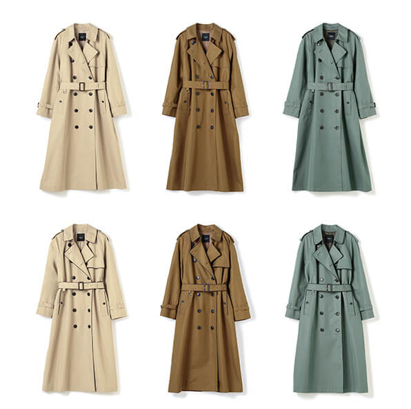 写真：N.O.R.C by the line TRENCH COAT