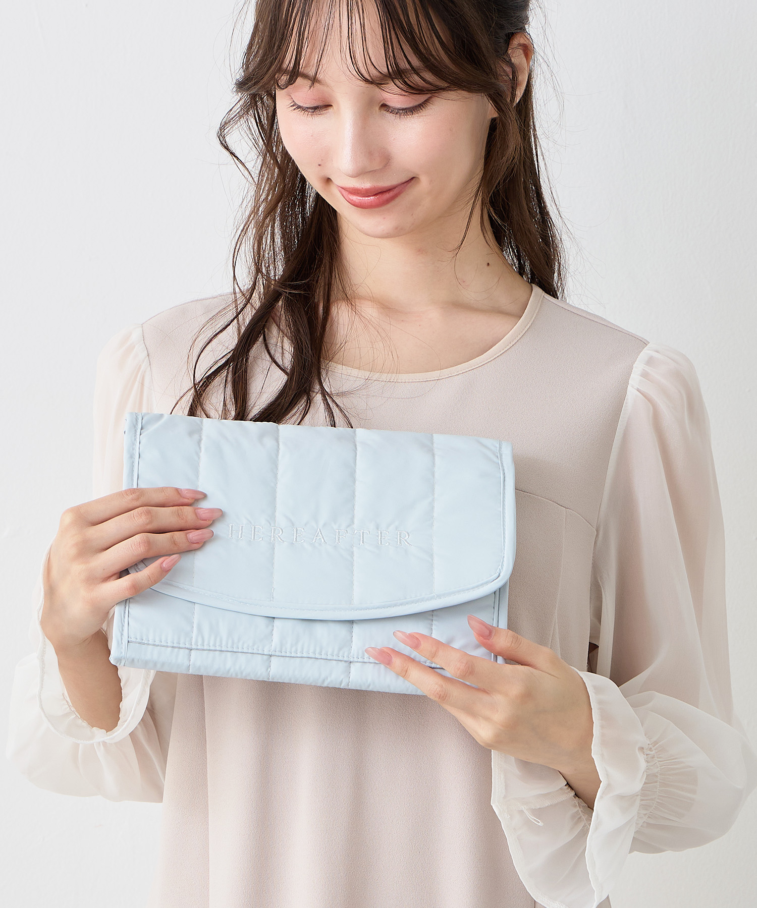 キルティング 母子手帳ケース（W25×H18） ¥2,840 （税込）