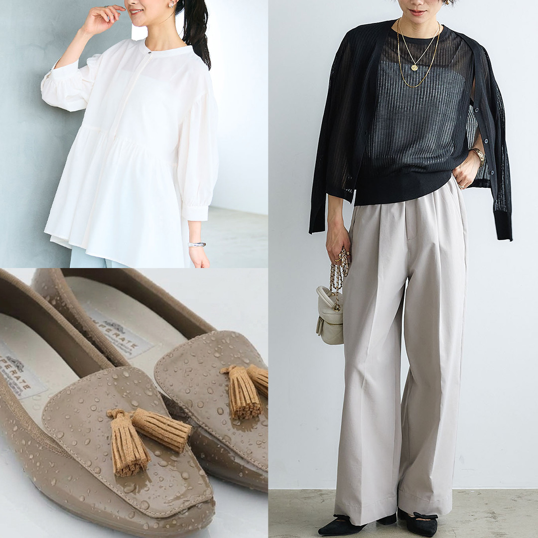 6月・梅雨を快適に過ごす機能性服とは？30代・40代女性のための大人コーデ完全ガイド