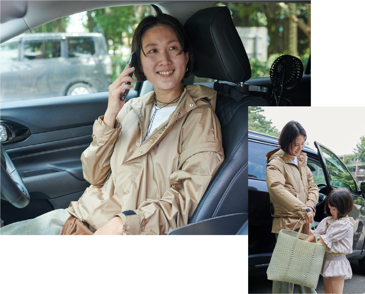 高橋美帆 車内風景