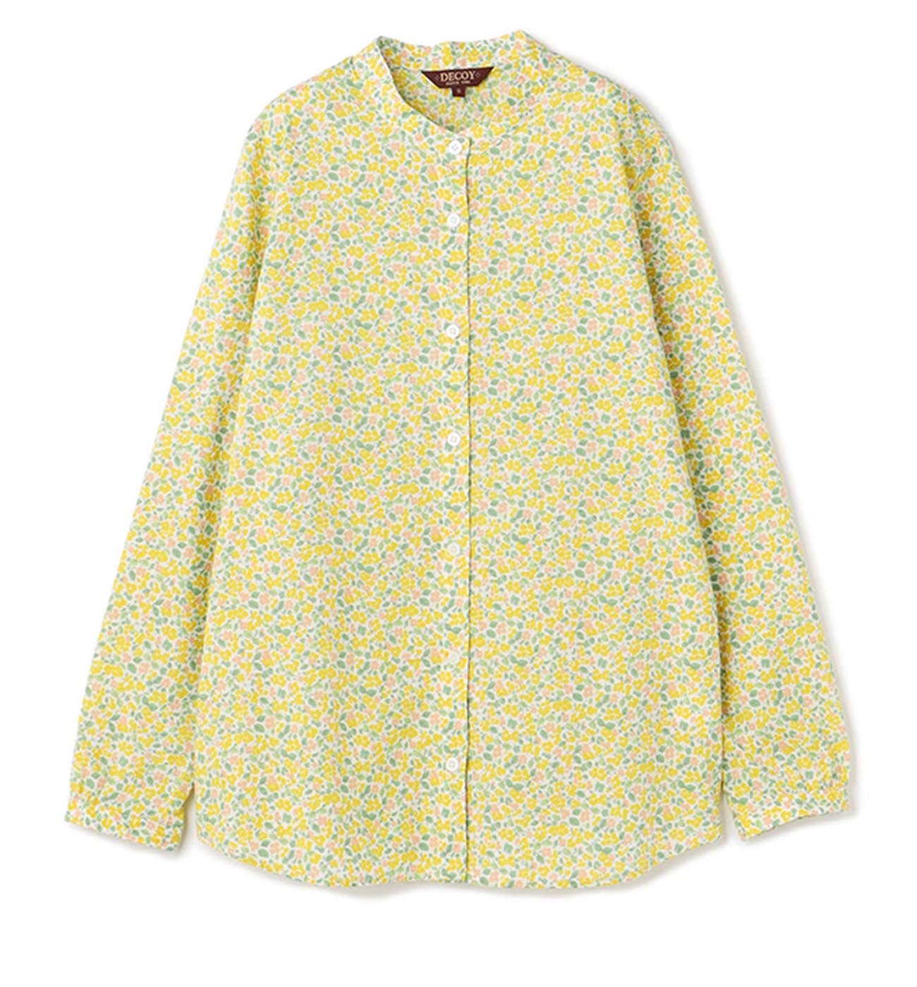 トレフル花柄ブラウス・イエローの商品画像
